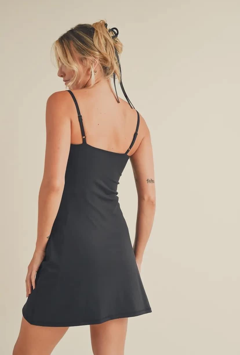 Black Sweetheart Dress RTS