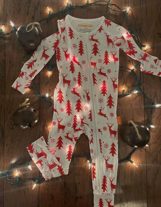 Bamboo Reindeer Christmas Tree PJs RGK RTS